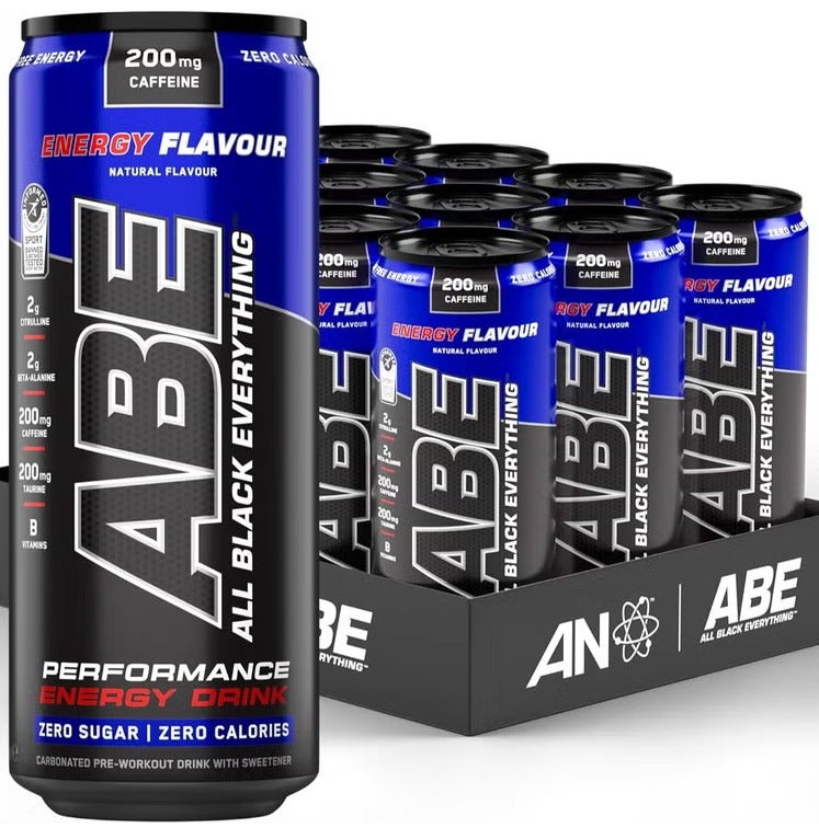 أبلايد نيوتريشن مشروب أبتيميت بري وورك آوت من آبي، بنكهة الطاقة 330 مل، عبوة 12 قطعة - Image 1